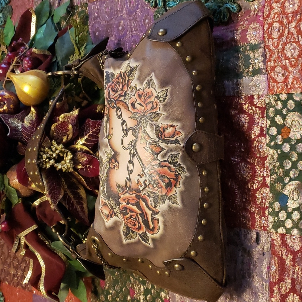 Isabella fiore tattoo my heart handbag